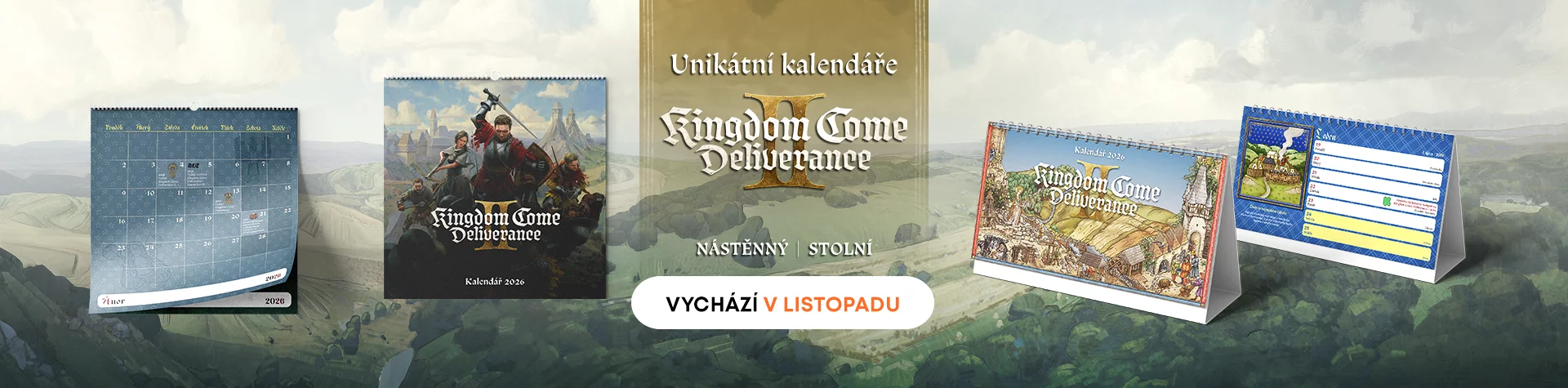 Kingdom Come Kalendáře 2026